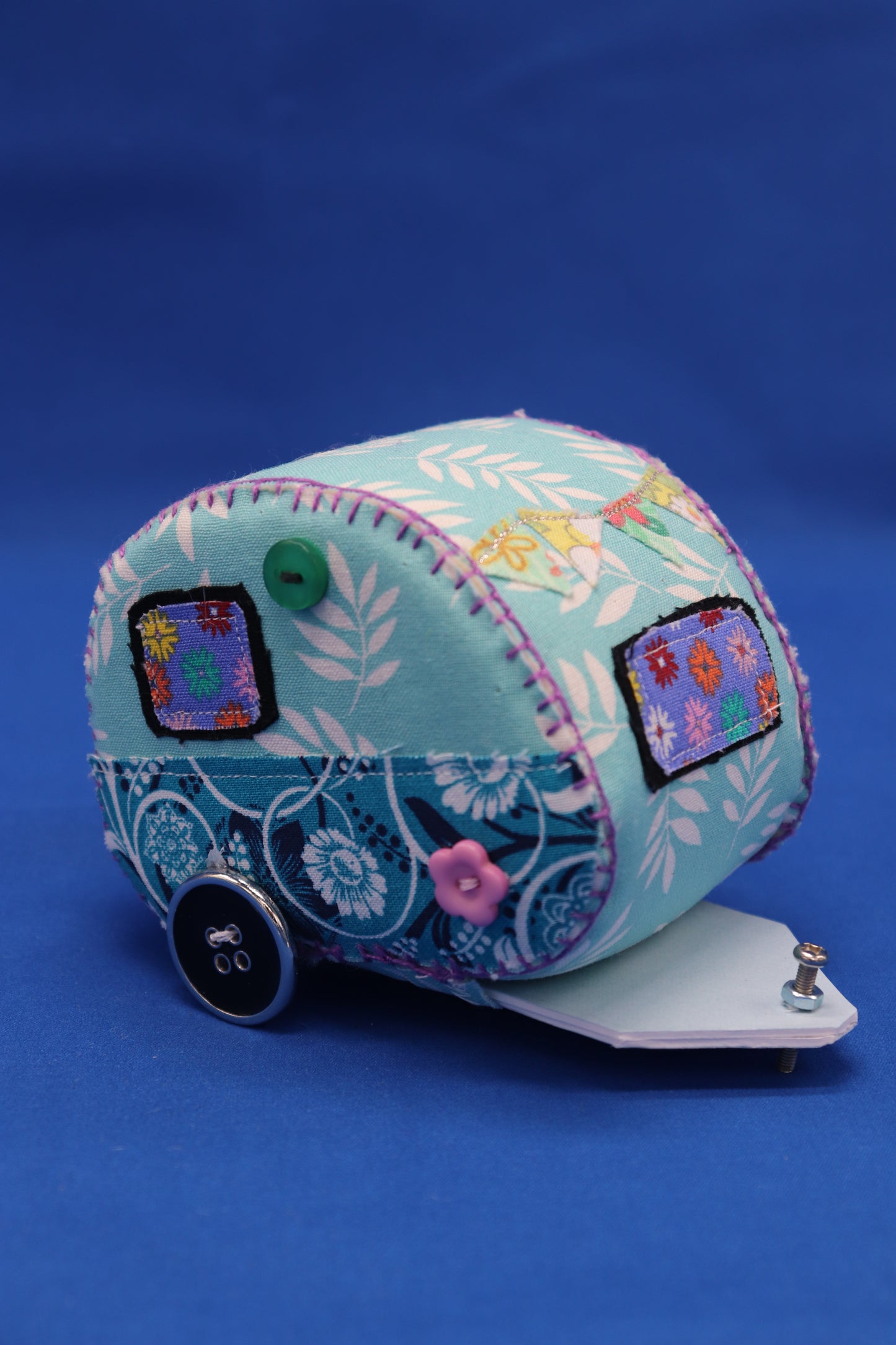 Vintage Caravan pin Cushion