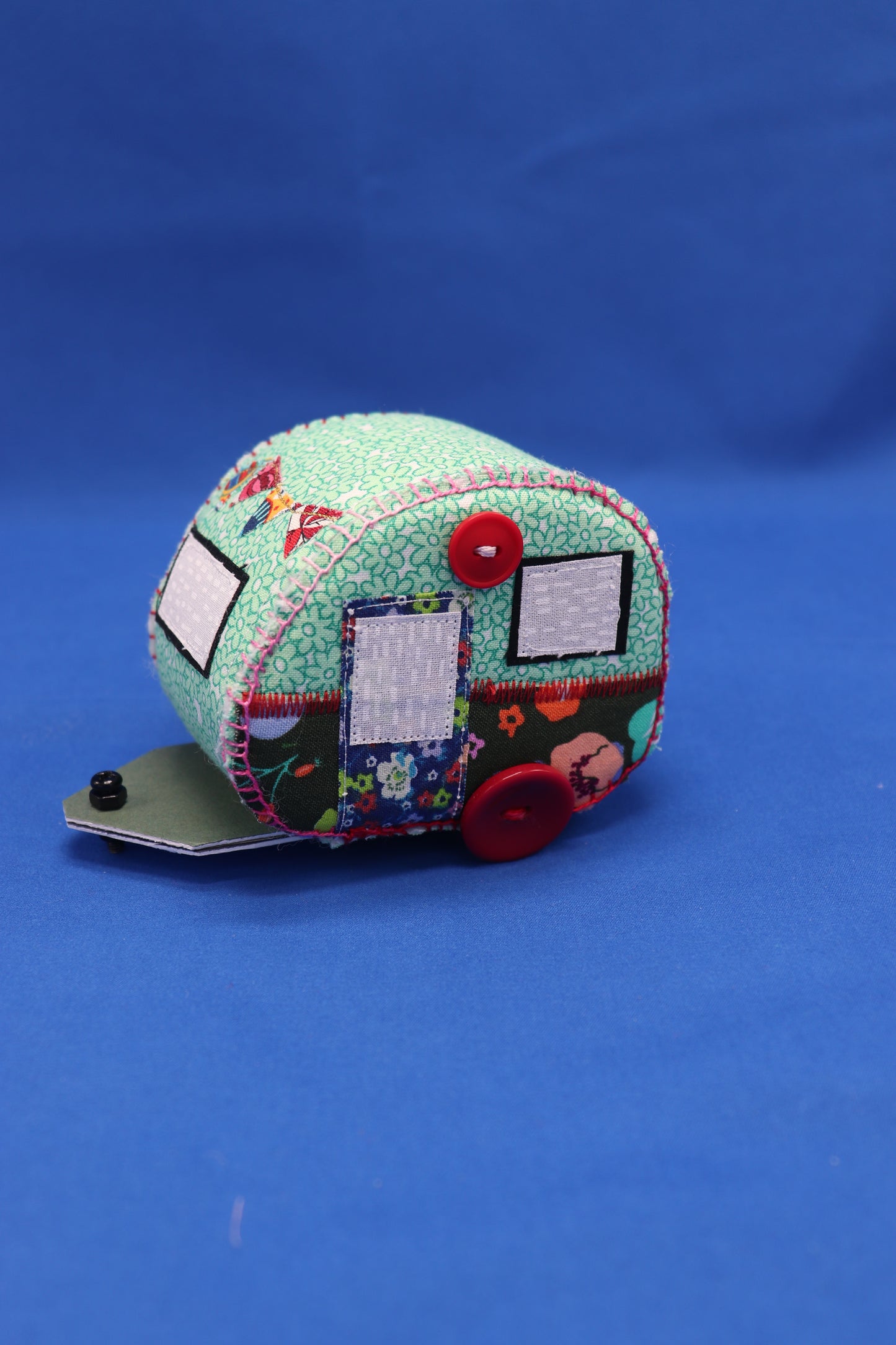 Vintage Caravan pin Cushion