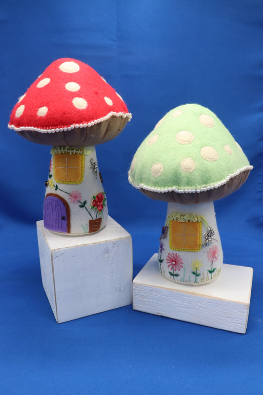 Wool felt Toadstool