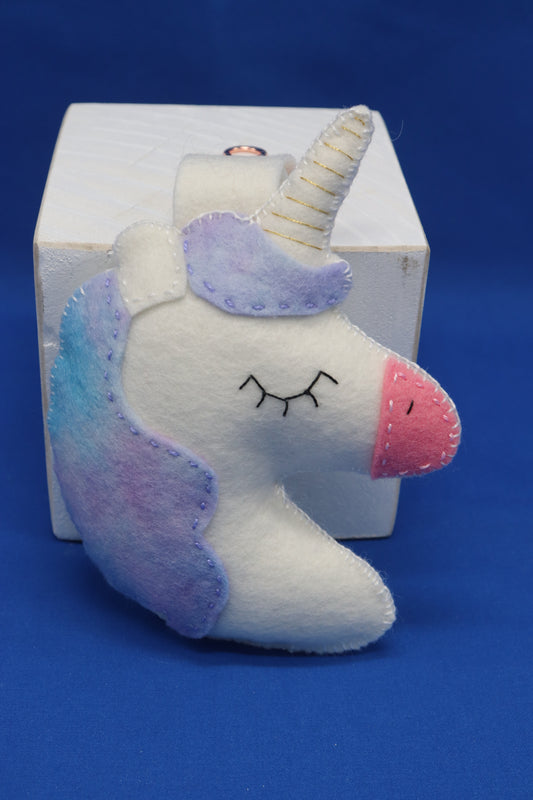 Unicorn bag tag